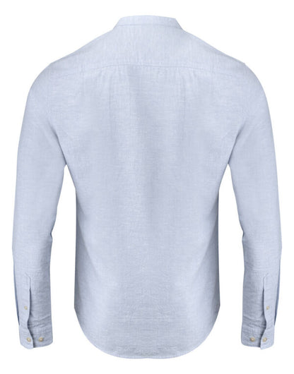 James Harvest Townsend Linen-Blend Shirt