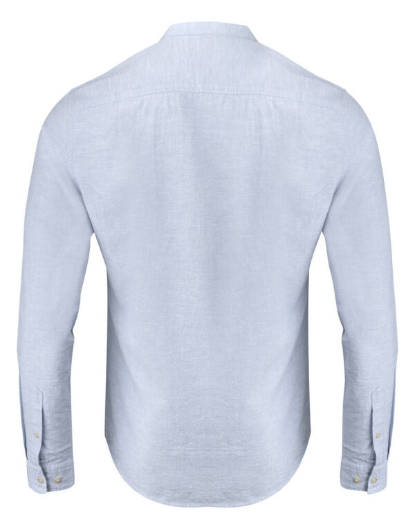 James Harvest Townsend Linen-Blend Shirt