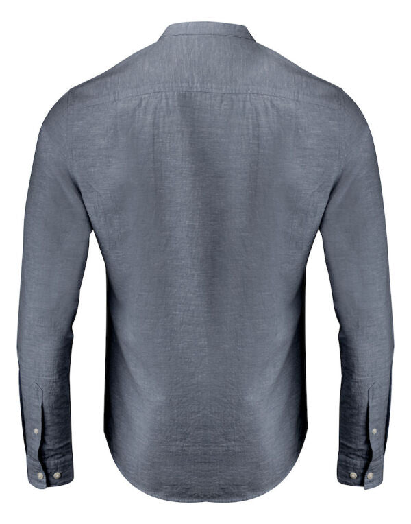 James Harvest Townsend Linen-Blend Shirt