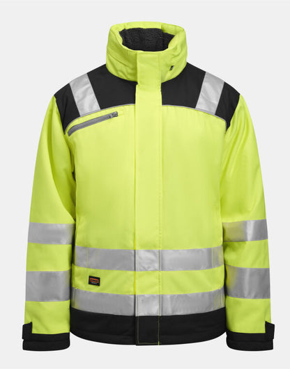 Jobman Winter Jacket Star Hi-Vis