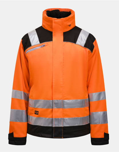 Jobman Winter Jacket Star Hi-Vis