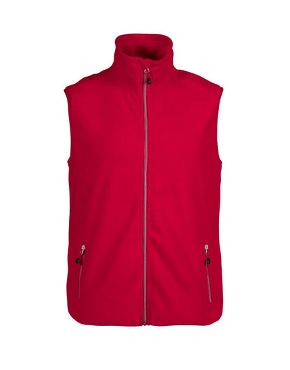 Printer Red Sideflip Fleece Vest