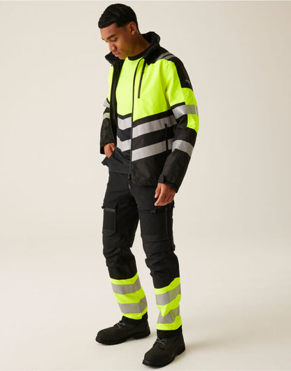 Regatta Hi-Vis X-Pro Wproof Shell Jacket