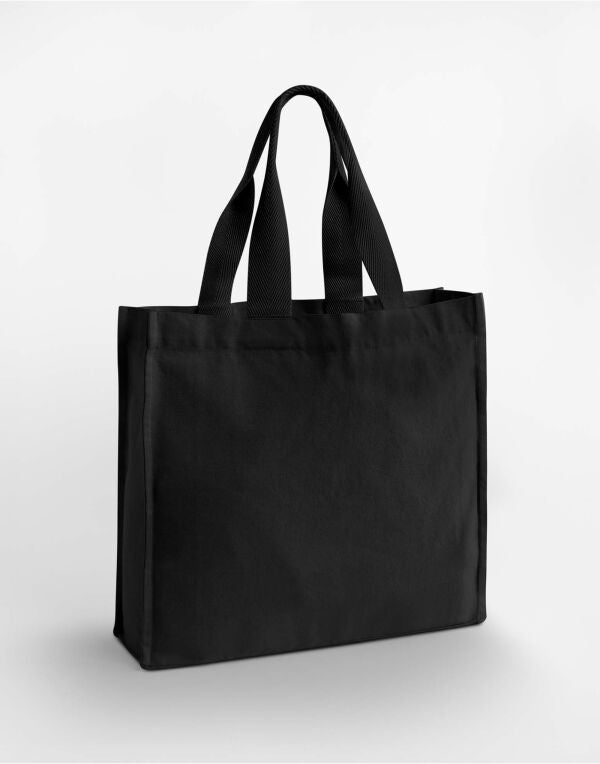 Westford Mill Chevron Handle Shopper