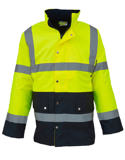 Yoko Hi-Vis 2 Band Two Tone Jacket