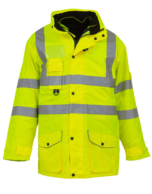 Yoko Hi Vis Multi-Function 7-In-1 Jacket