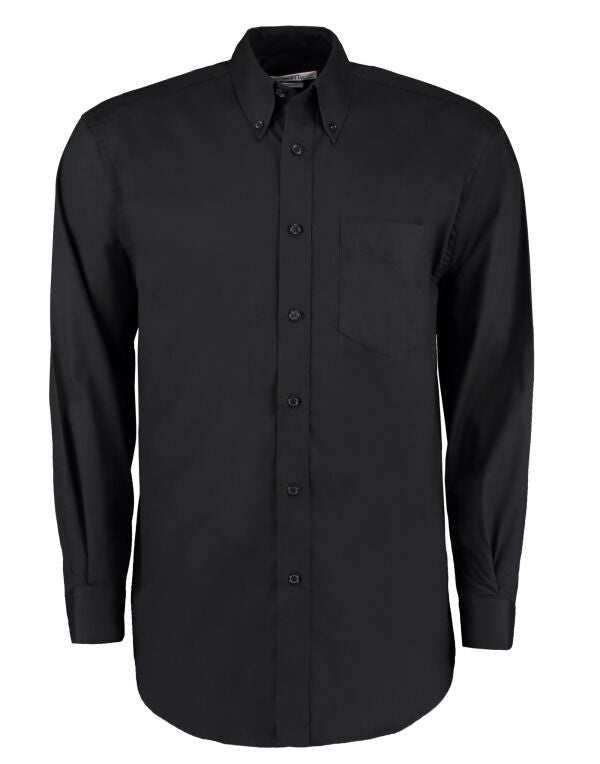 Kustom Kit Mens LS Classic Oxford Shirt
