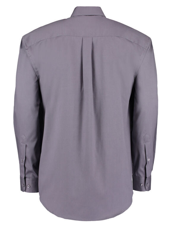 Kustom Kit Mens LS Classic Oxford Shirt