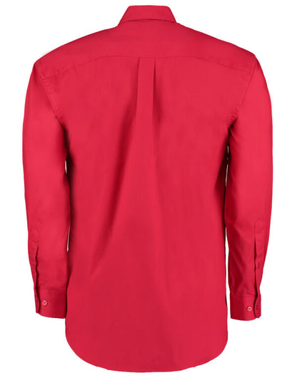 Kustom Kit Mens LS Classic Oxford Shirt