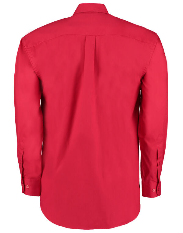 Kustom Kit Mens LS Classic Oxford Shirt