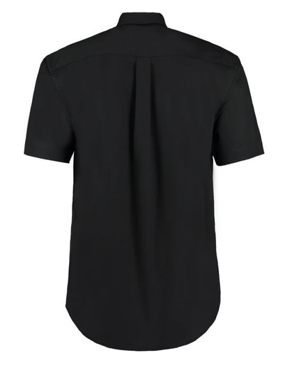 Kustom Kit Mens SS Classic Oxford Shirt