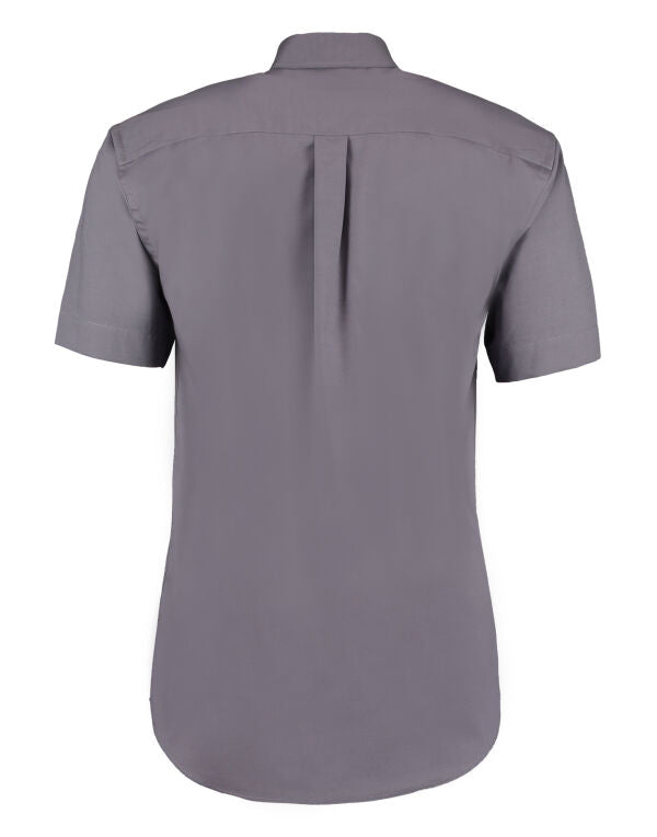 Kustom Kit Mens SS Classic Oxford Shirt