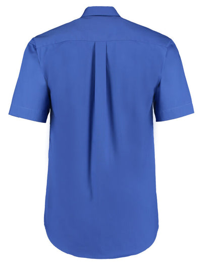 Kustom Kit Mens SS Classic Oxford Shirt