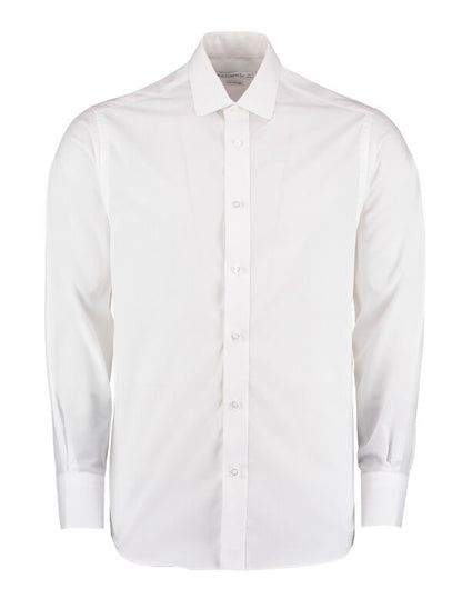 Kustom Kit Men LS Tailored Busines Shirt