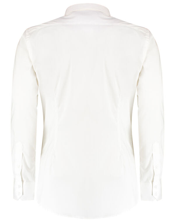 Kustom Kit Mens LS Stretch Oxford Shirt