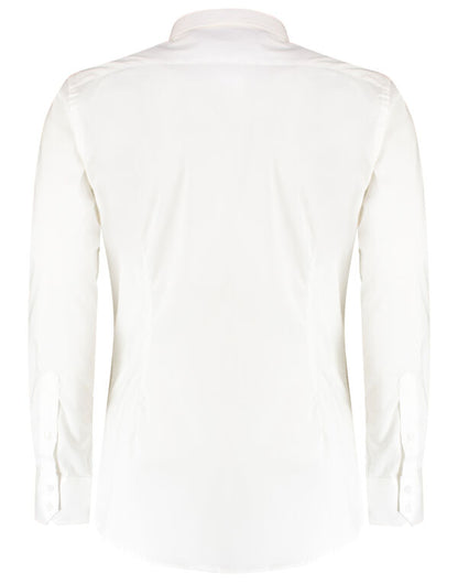 Kustom Kit Mens LS Stretch Oxford Shirt