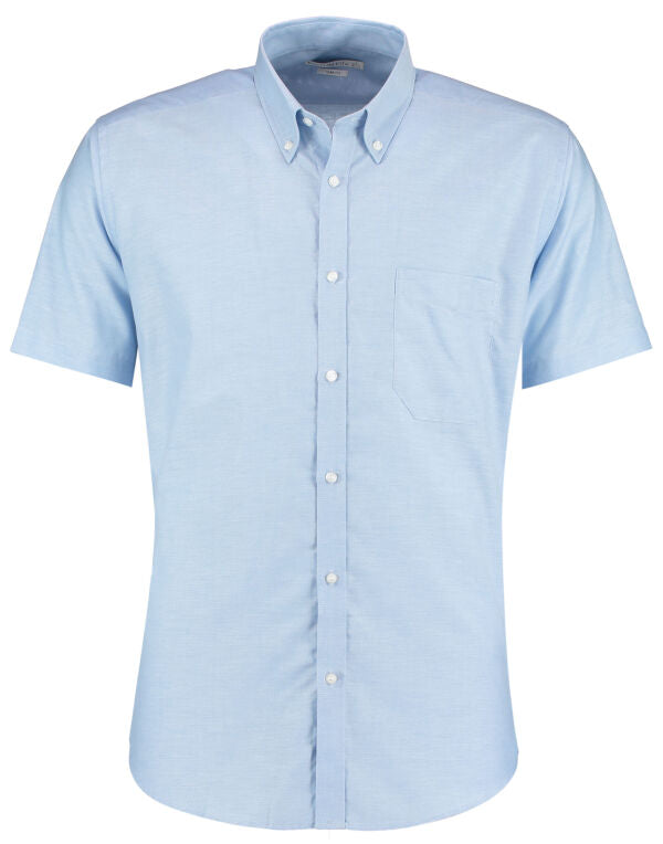 Kustom Kit Mens SS Slim Workwear Shirt