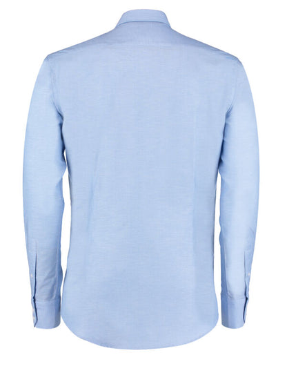 Kustom Kit Mens LS Slim Workwear Shirt