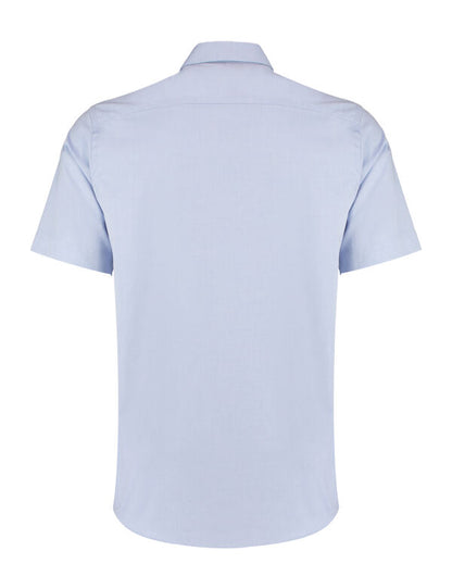 Kustom Kit Mens SS Tailored Oxford Shirt