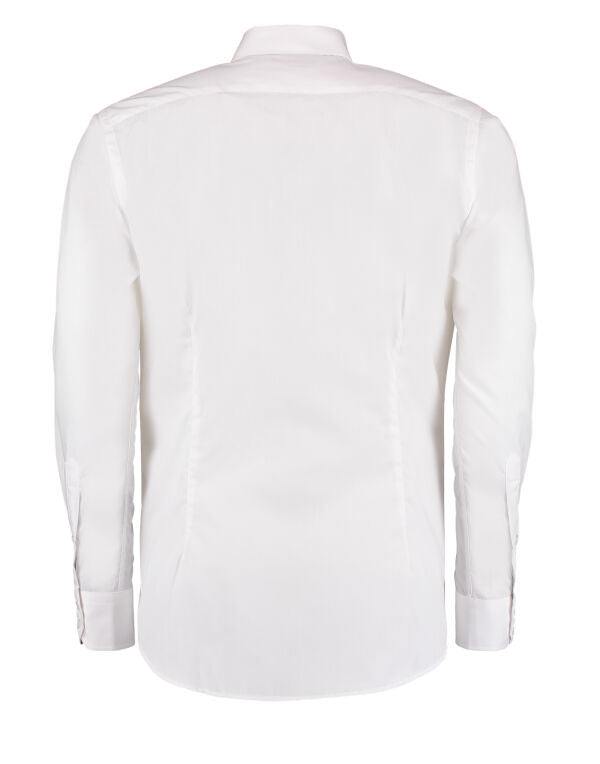 Kustom Kit Mens LS Slim Business Shirt