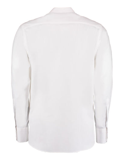 Kustom Kit Mens LS Tailored City Shirt