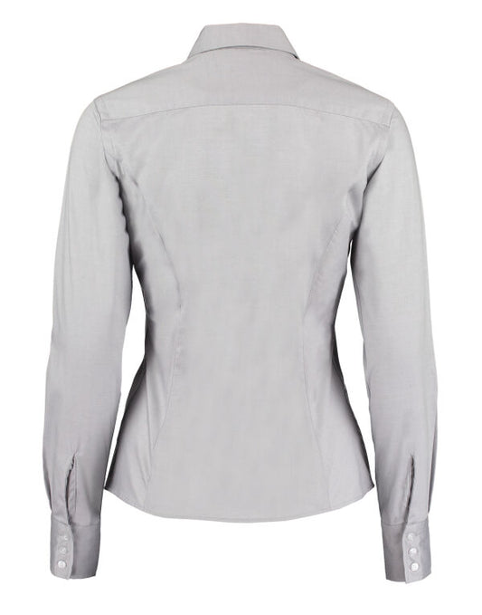 Kustom Kit Lady LS Tailored Oxford Shirt