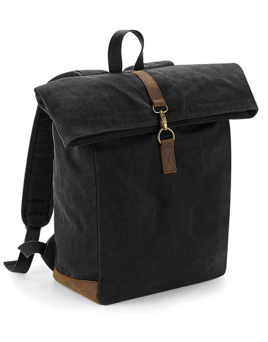 Quadra Heritage Waxed Canvas Backpack
