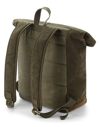 Quadra Heritage Waxed Canvas Backpack
