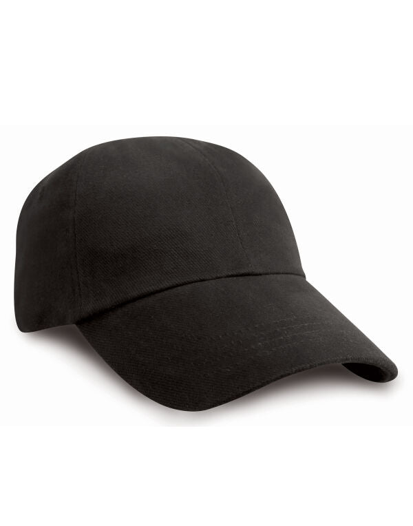 Result Low Profile Brushed Cotton Cap